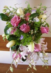 Bridal Bouquet in Holder